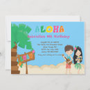 Search for kids luau invitations Aloha