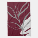 Search for burgundy tea towels Modern