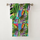 Search for zebra bath towels Pink