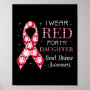 Search for for my daughter posters Heart disease awareness week
