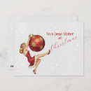 Search for high heels christmas cards Sister