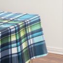 Search for blue and green plaid tablecloths Geometric