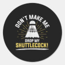 Search for enthusiast stickers Shuttlecock