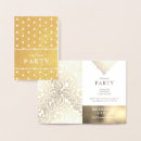 Search for white gold christmas invitations Elegant