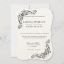 Search for scrollwork invitations Classic