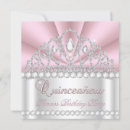 Search for affordable quinceanera invitations Princess