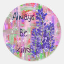 Search for kind words stickers Typography