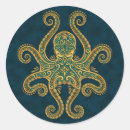 Search for blue octopus stickers Fish
