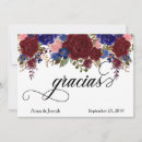Search for spanish wedding thank you cards Floral
