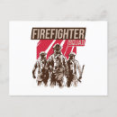 Search for firefighter postcards Fireman