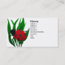 Search for ladybug business cards Beautiful