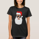 Search for black santa claus tshirts Xmas