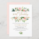 Search for peony birthday invitations Watercolor
