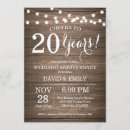 Search for 20th anniversary invitations 20 years together