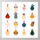 Search for funny chicken cartoon posters Animal