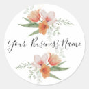 Search for floral business stickers Elegant