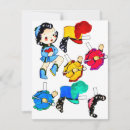 Search for cut out cards Little girl