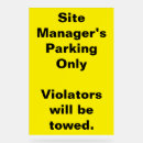 Search for warning signs Parking