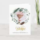 Search for gold script christmas cards Eucalyptus