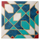 Search for teal mosaic tiles Moroccan