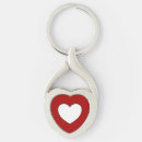 Search for romance key rings White