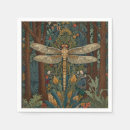 Search for dragonfly napkins Butterfly
