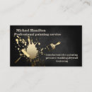 Search for professional painting contractors business cards Modern