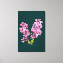 Search for lilac canvas prints White