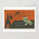 Search for vintage halloween greeting postcards Victorian