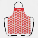 Search for big heart aprons Valentine