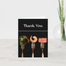 Search for food thank you cards Modern