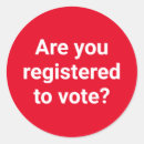 Search for vote red stickers Register to vote