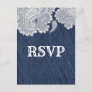 Search for denim and white invitations Country