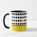 Search for yellow black polka dot mugs Simple
