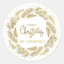 Search for gold foil christmas stickers Glitter