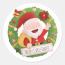 Search for santa claus father christmas stickers Festive