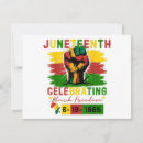 Search for juneteenth cards Freedom