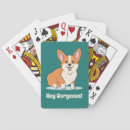 Search for corgi playing cards Dog