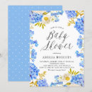 Search for hydrangea baby shower invitations Botanical