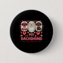 Search for dachshund badges Pink