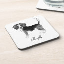 Search for beagle coasters Black and white