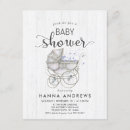 Search for vintage pram baby shower invitations Whimsical