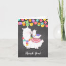 Search for llama thank you cards Alpaca