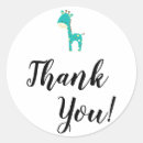 Search for teal thank you stickers Thanks