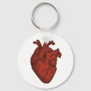 Search for human heart key rings Anatomical