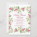 Search for red rose baby shower invitations Roses
