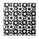 Search for black flower pattern tiles Boho