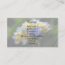 Search for blue hydrangea business cards Flower