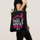 Search for real estate agent tote bags Housewarming