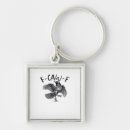 Search for funny chicken square key rings Raven